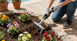 This Compact Tool Is Essential For Cleaning Up Small Flower Beds Fast – And It's Less Than $10